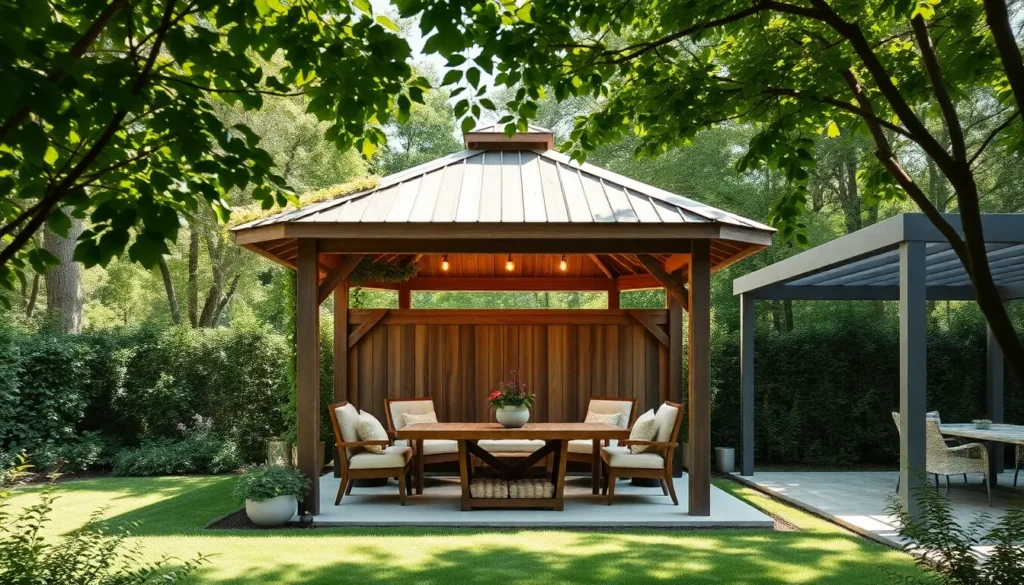 10 Beautiful DIY Gazebo Ideas for Your Backyard