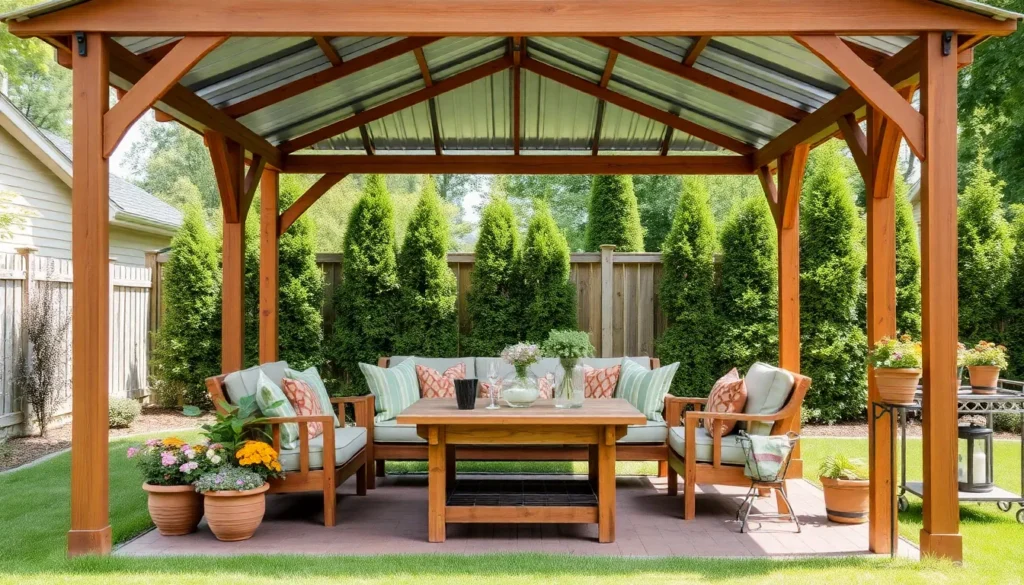 7 Affordable Gazebo Projects You Can Build Yourself