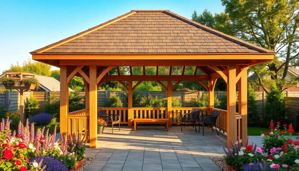 12 Creative Gazebo Roof Designs