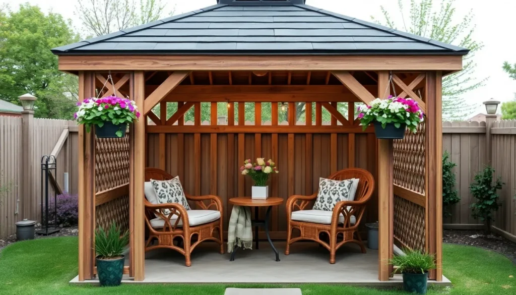 20 Small Gazebo Ideas That Maximize Space