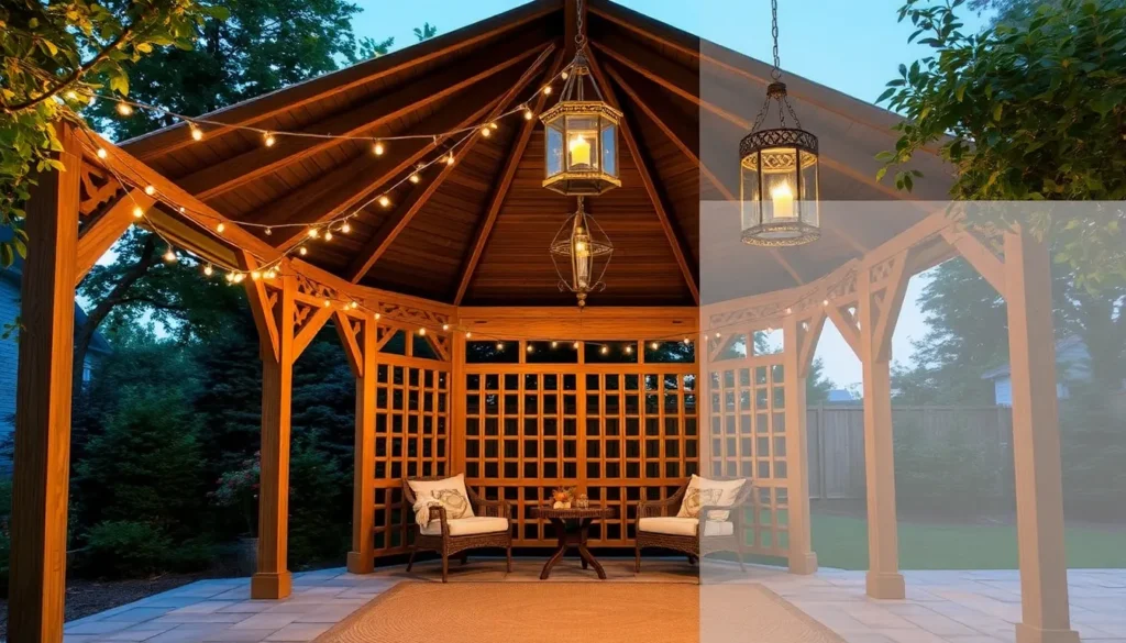 8 Gazebo Lighting Ideas to Make It Magical