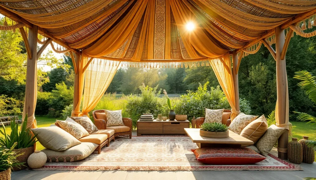 7 Boho Gazebo Decor Trends in 2025