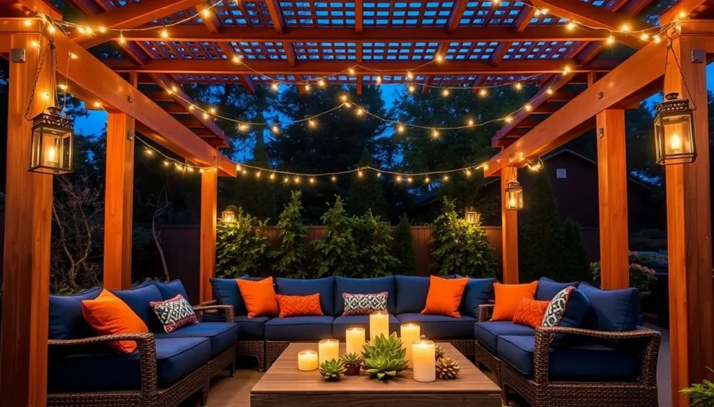 15 Pergola Lighting Ideas for Magical Evenings