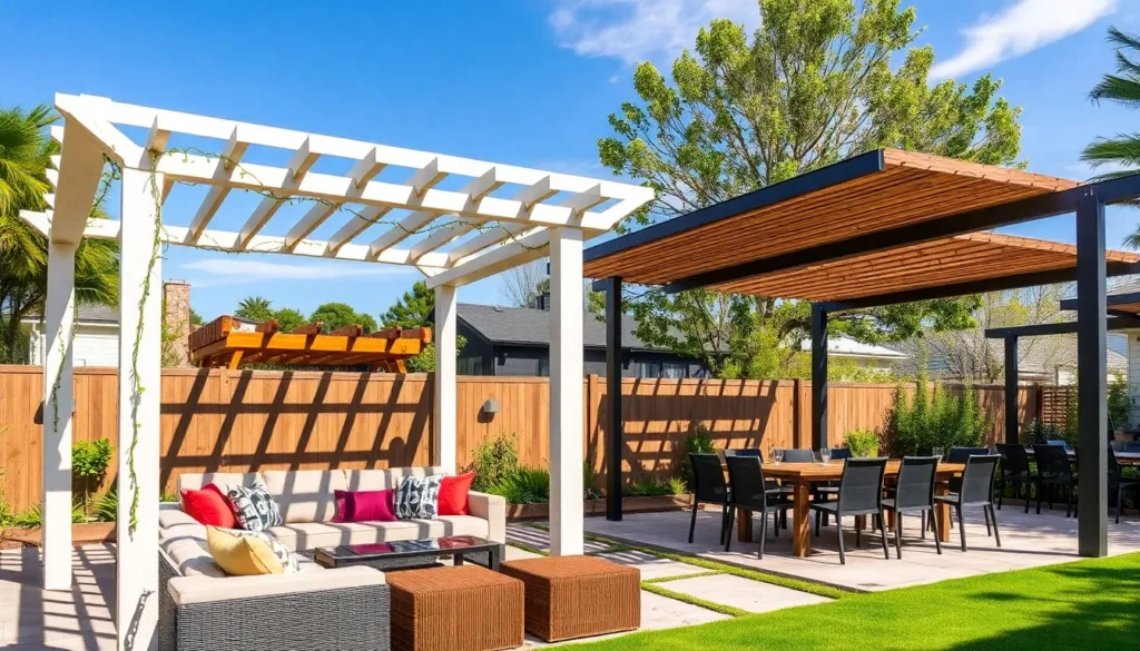 8 Modern Pergola Designs You Can Build Yourself