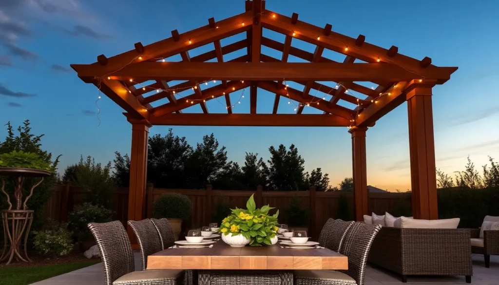 7 Elegant Pergola Ideas for Outdoor Dining