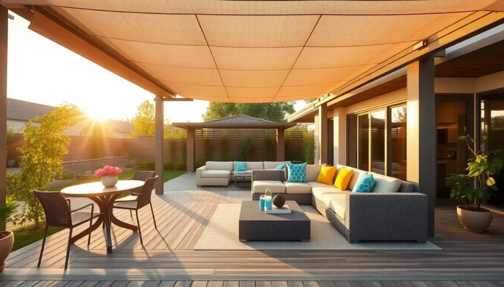 8 Retractable Patio Cover Ideas for Flexibility