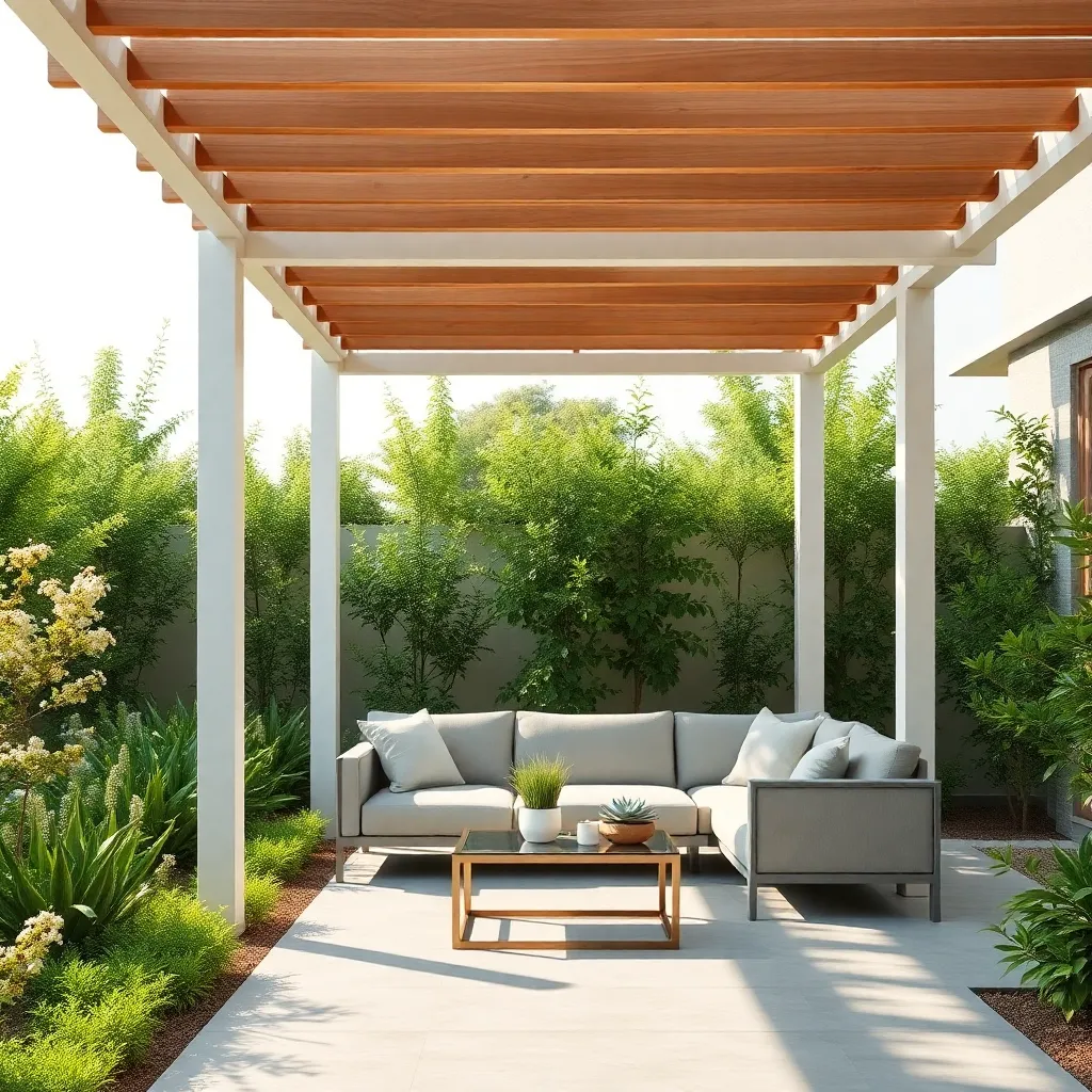 Choose Minimalist Pergola Designs