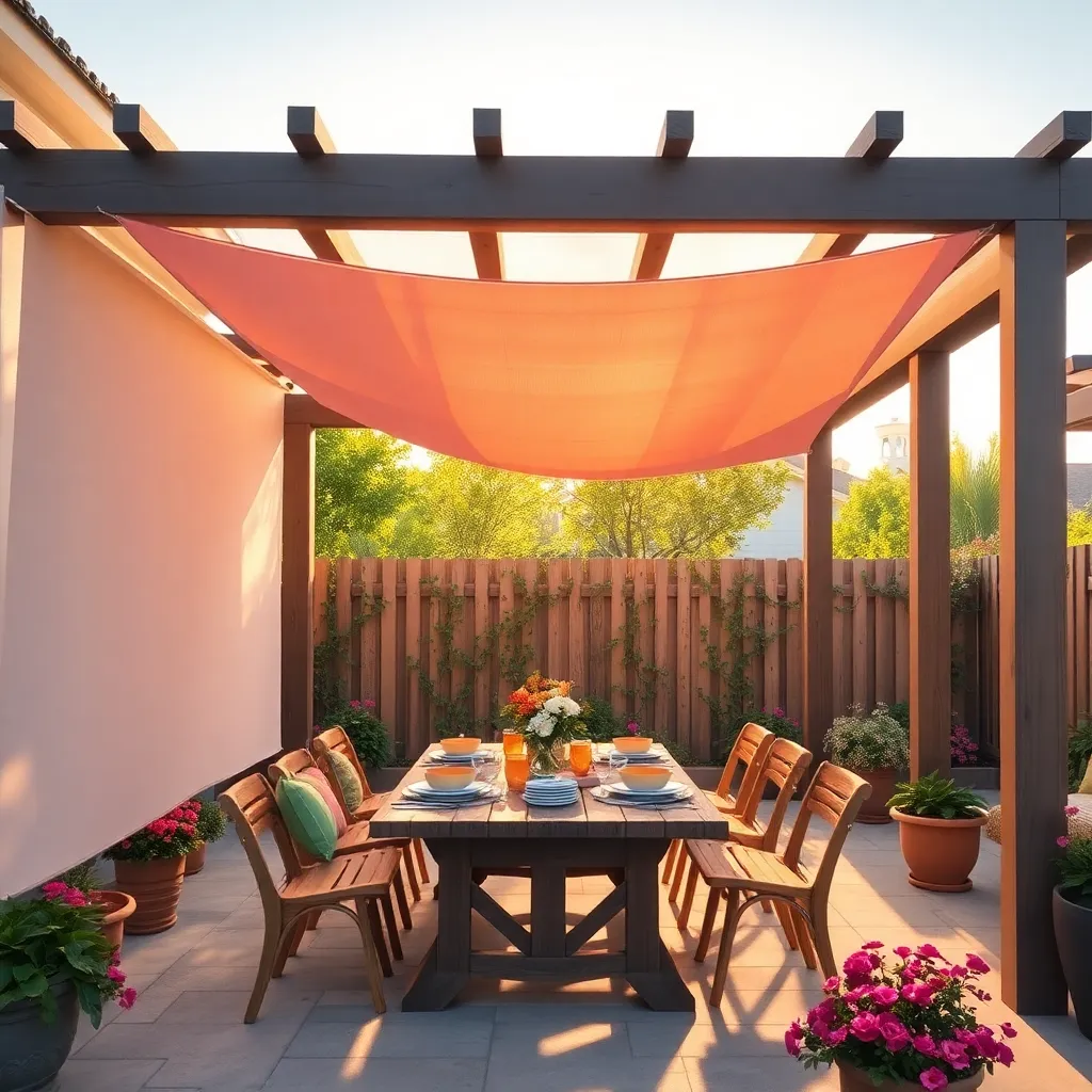 Create DIY Sail Shade Panels