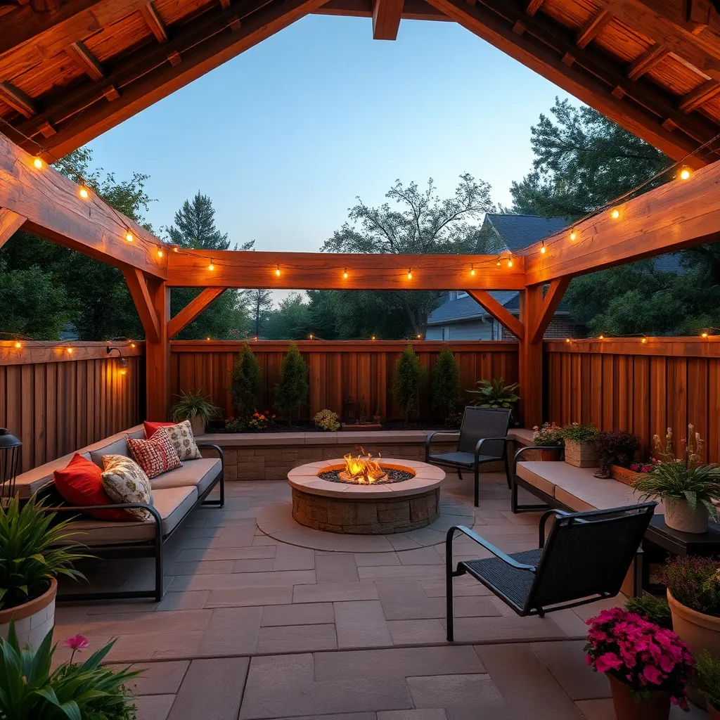 Create a Cozy Fire Pit Corner