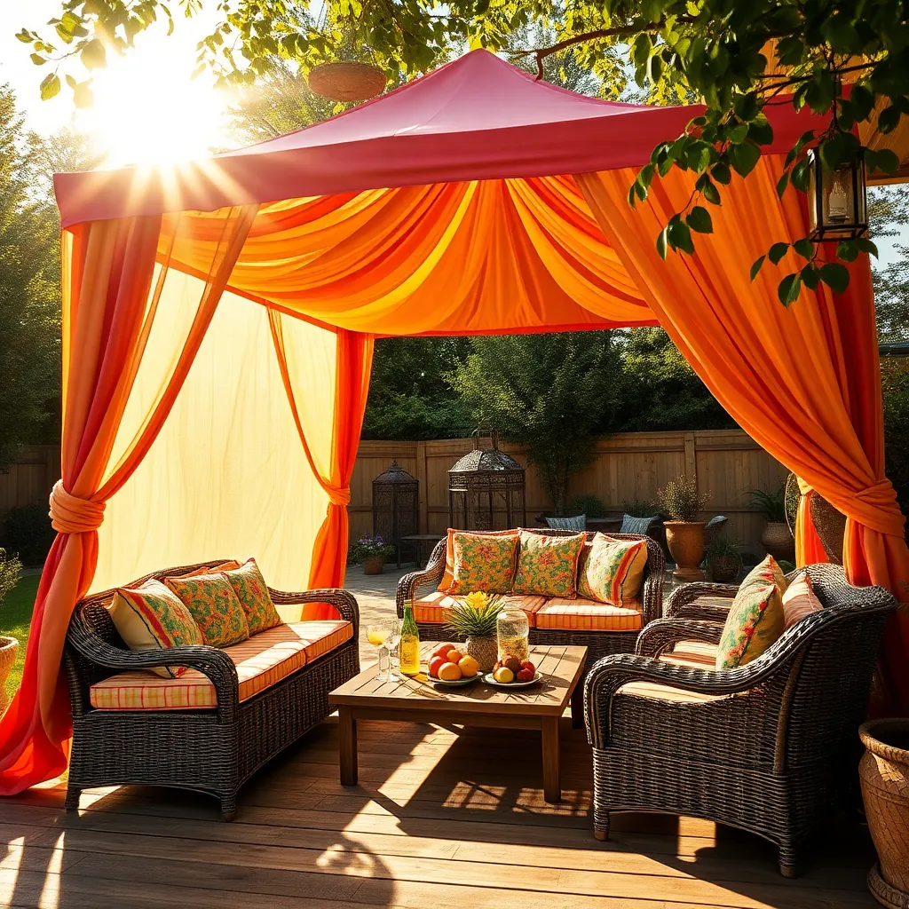Designing a Vibrant Canopy Tent