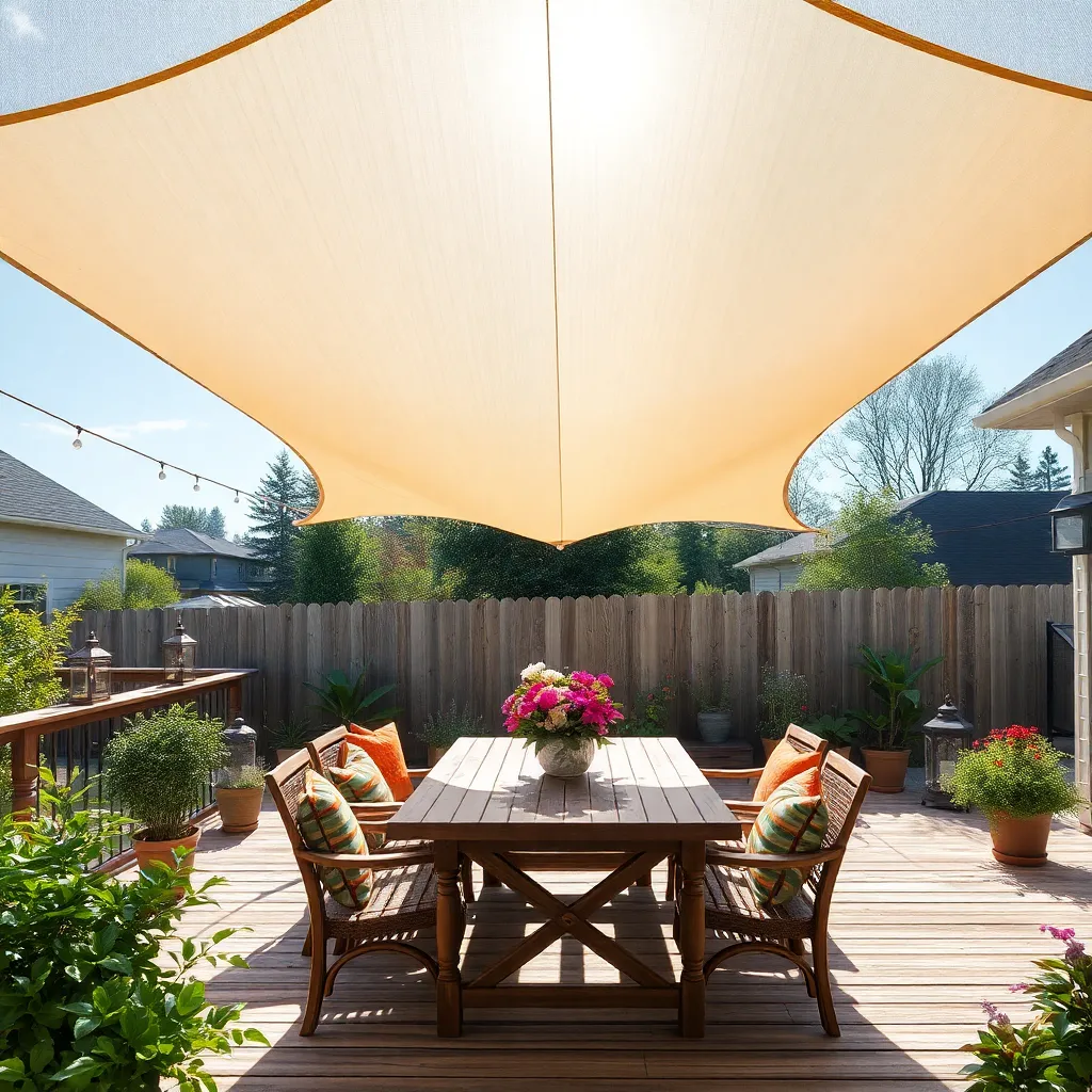 Building a Budget-Friendly Sail Shade