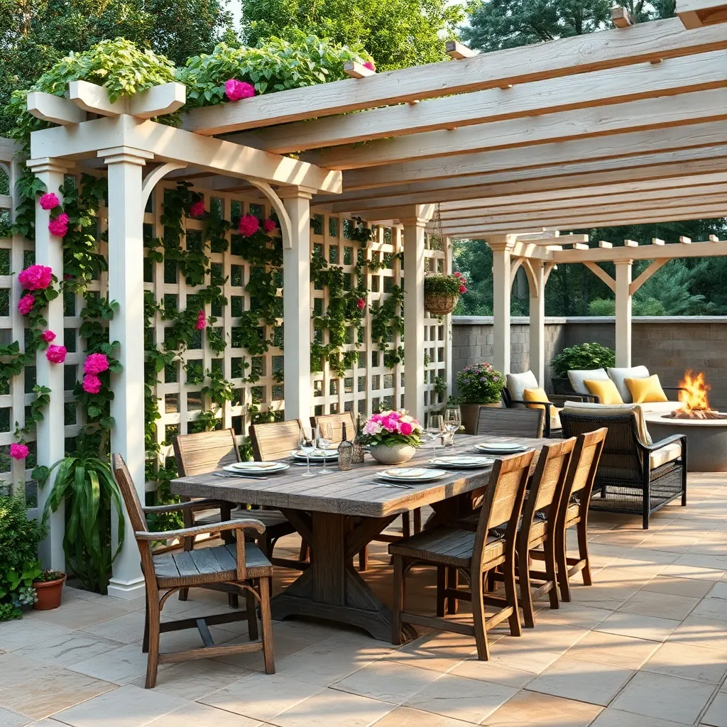 Create Privacy With Trellis Walls