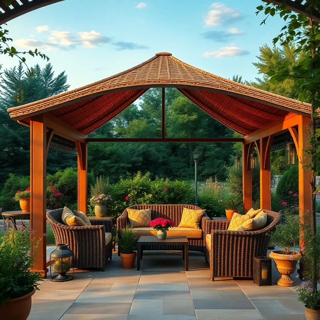 Opt for Weatherproof Wicker Styles