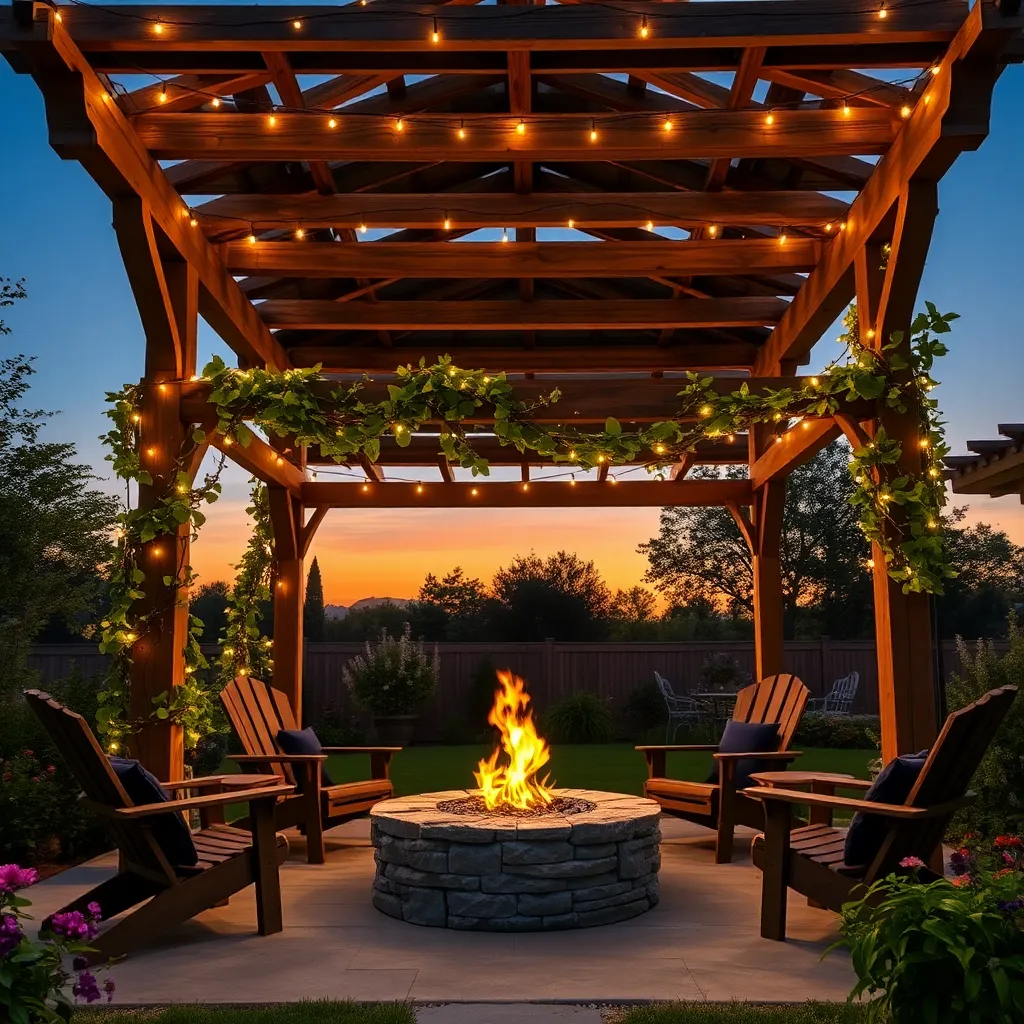 Install Cozy Fire Pit Centers