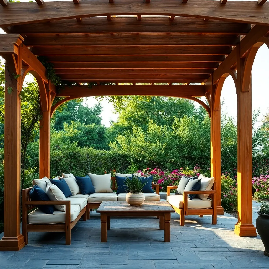 Craft a Curved Pergola Design