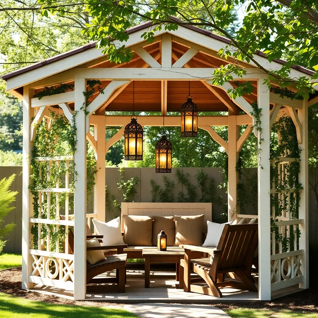 Decorate with Hanging Lanterns