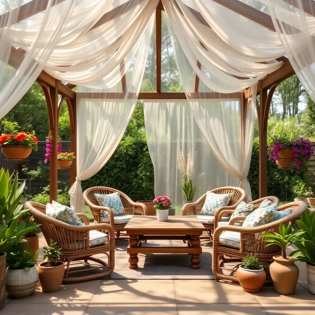 Incorporating Vintage Rattan Furniture