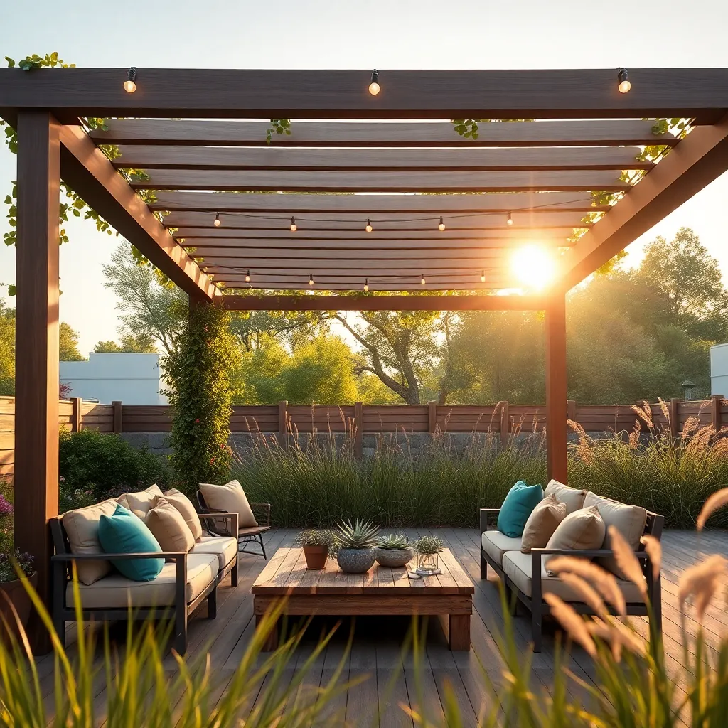 Design with Modular Pergola Kits