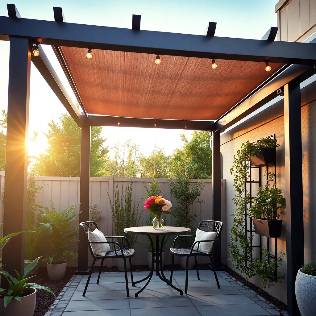 Utilize Multi-Functional Pergola Accessories