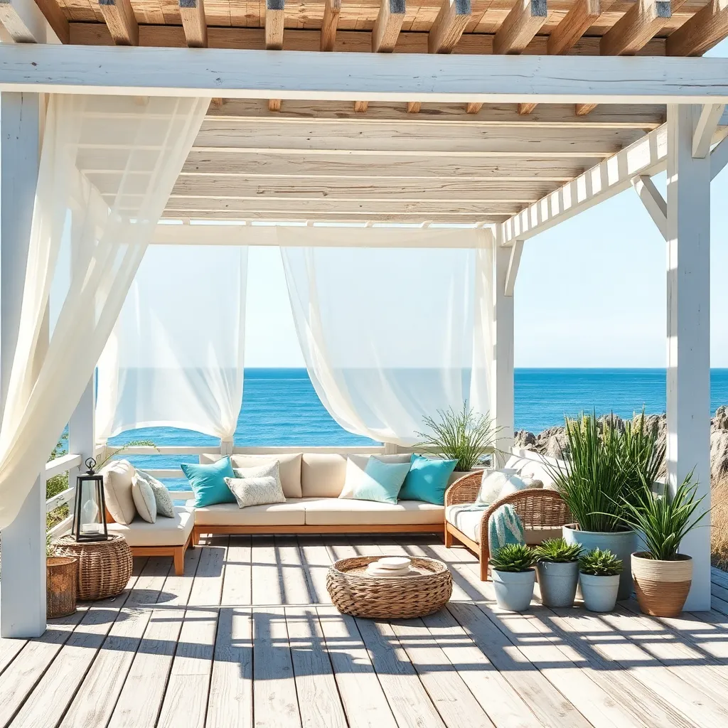 Coastal Breeze Retreat (Whitewashed Wood & Nautical Accents)