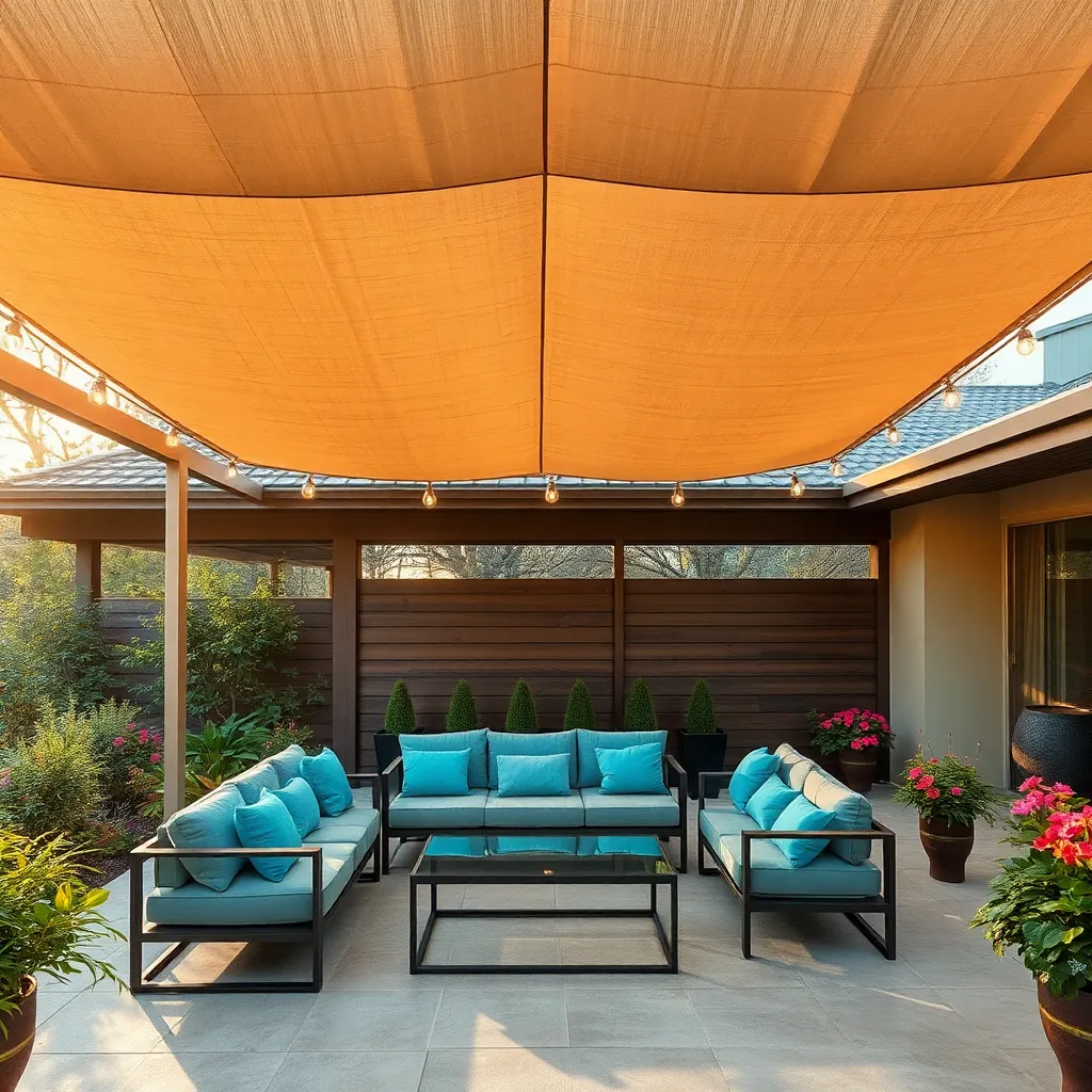 Durable Canopies for Sun and Rain