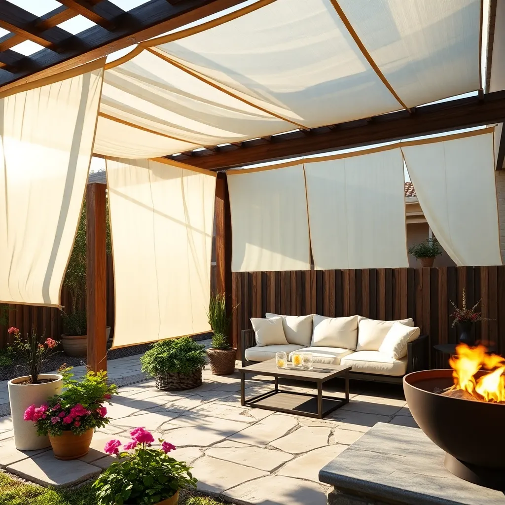 Layer with Shade Sail Panels