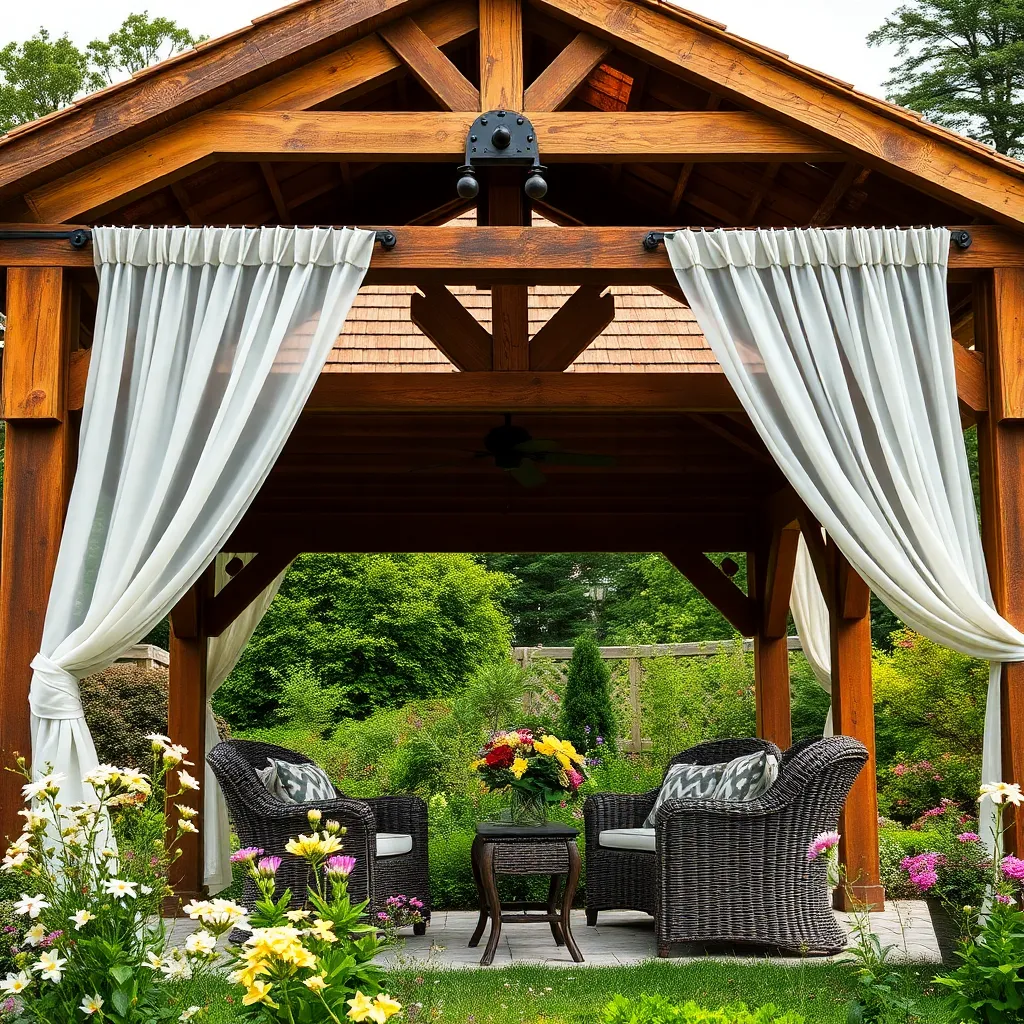 Vintage-Inspired Timber Framework