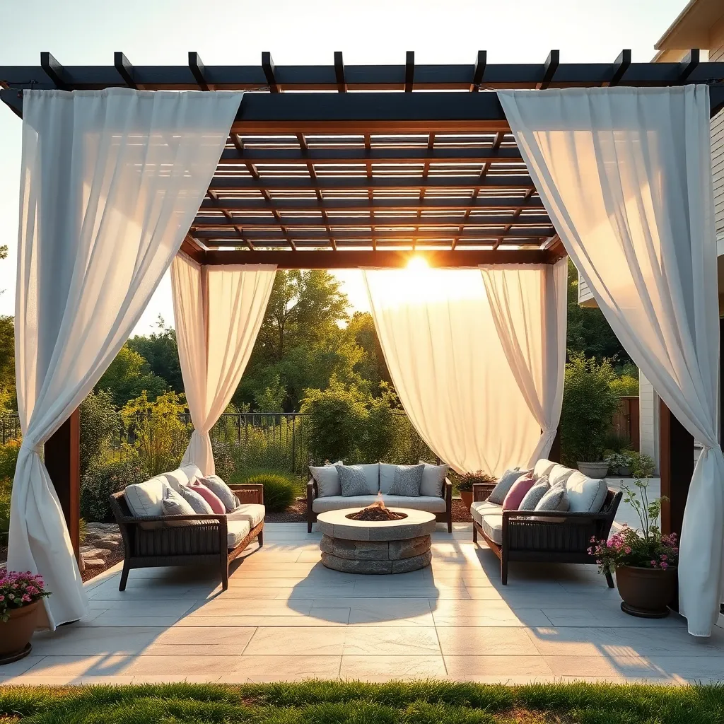 Hang Outdoor Curtains Strategically