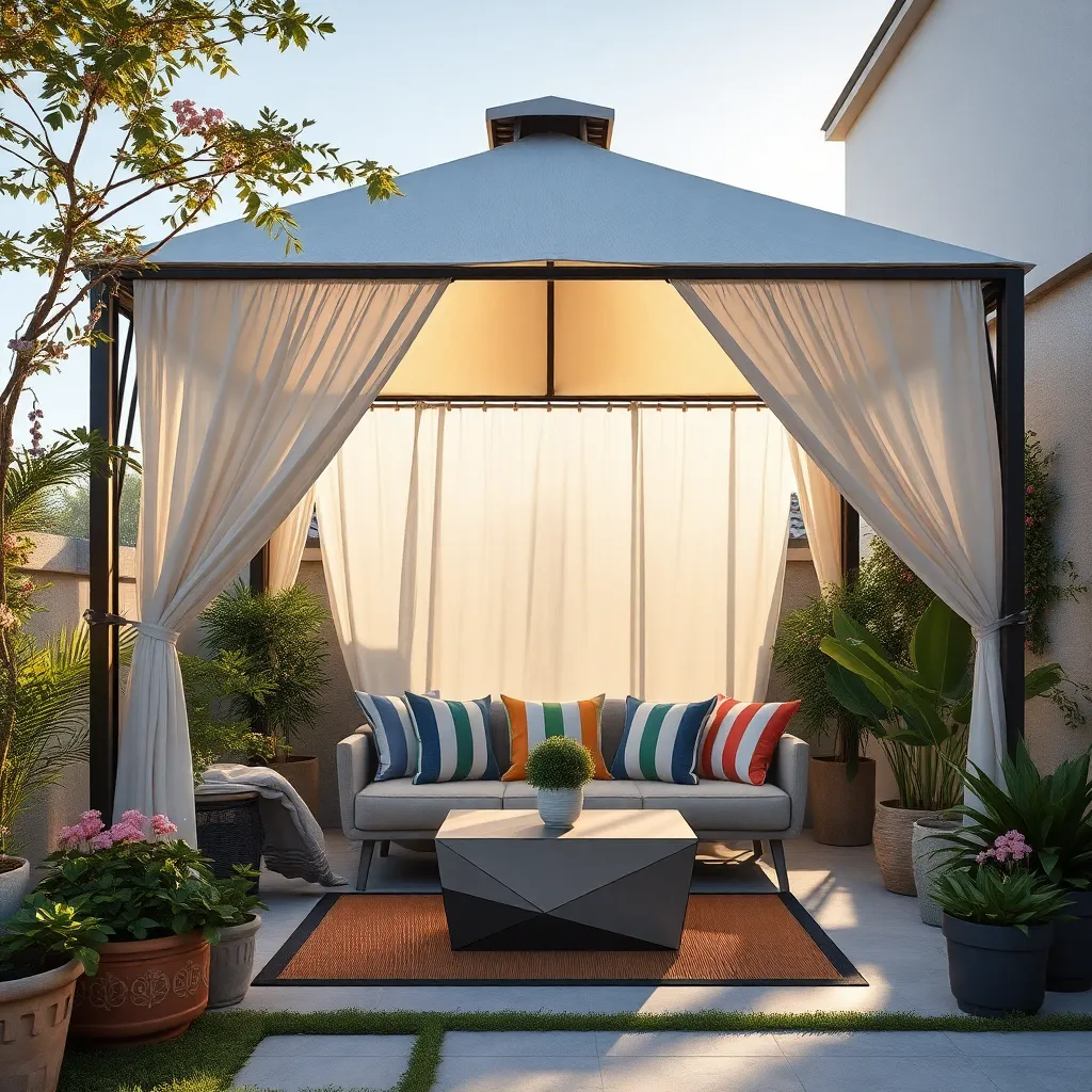 Choose a Foldable Gazebo Design