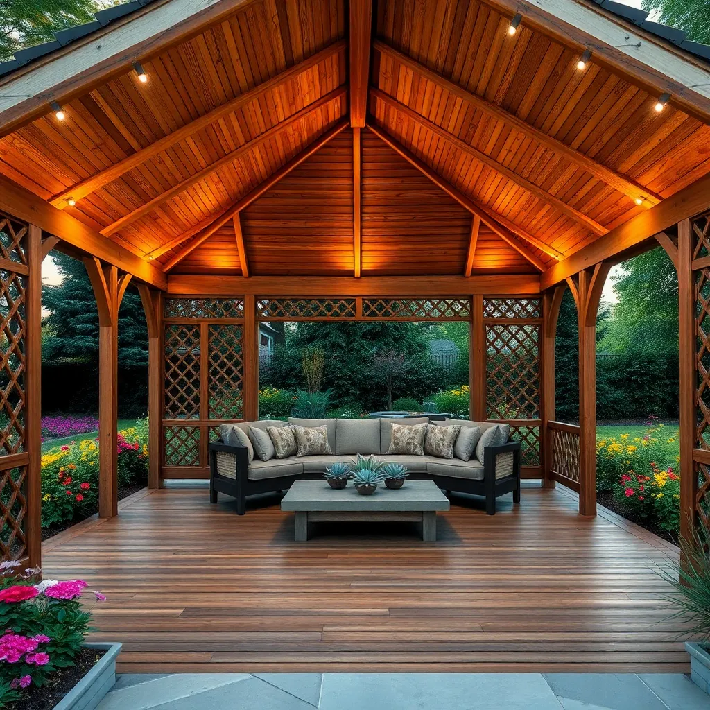 Open-Air Gazebo Concepts
