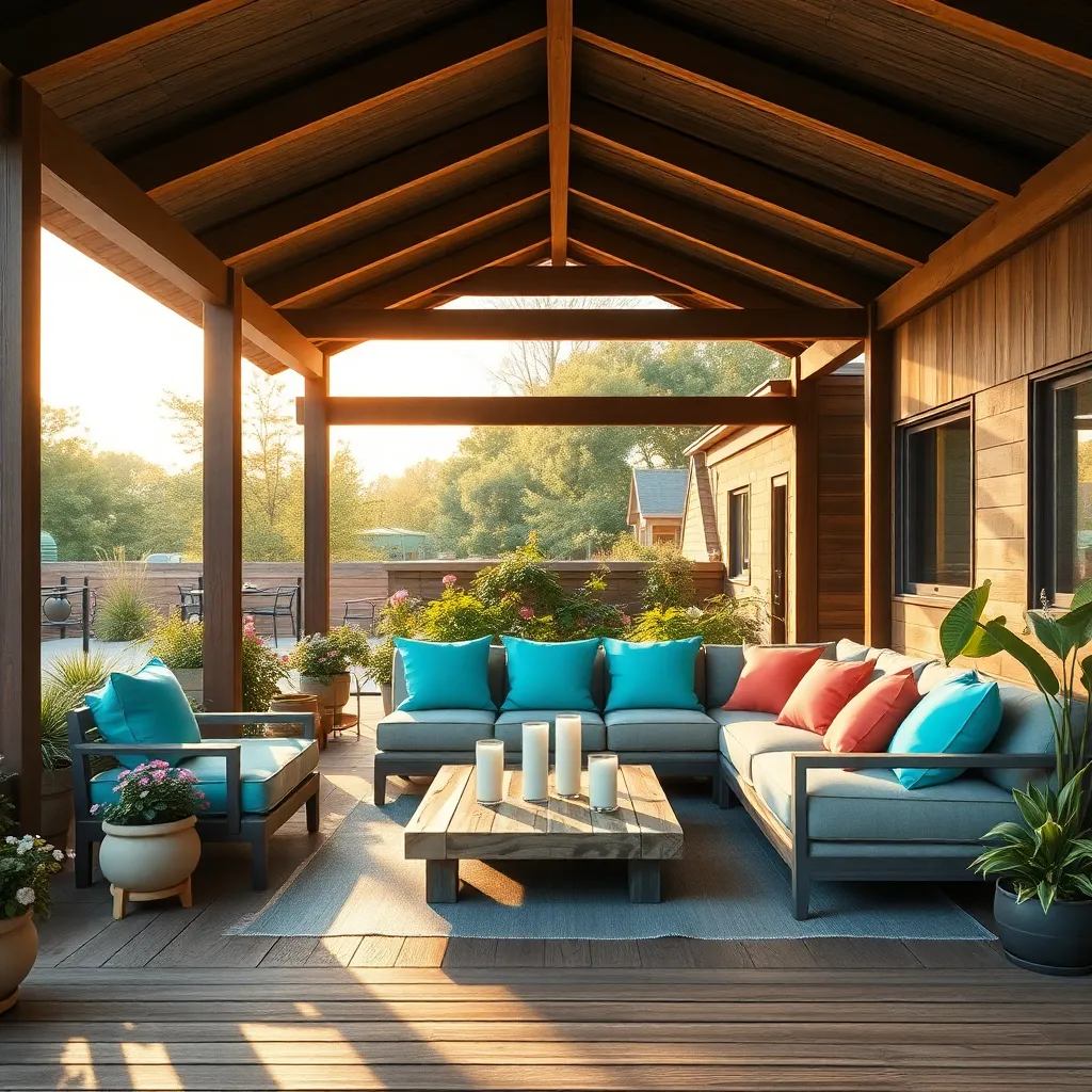 Select Weather-Resistant Fabrics For Cushions