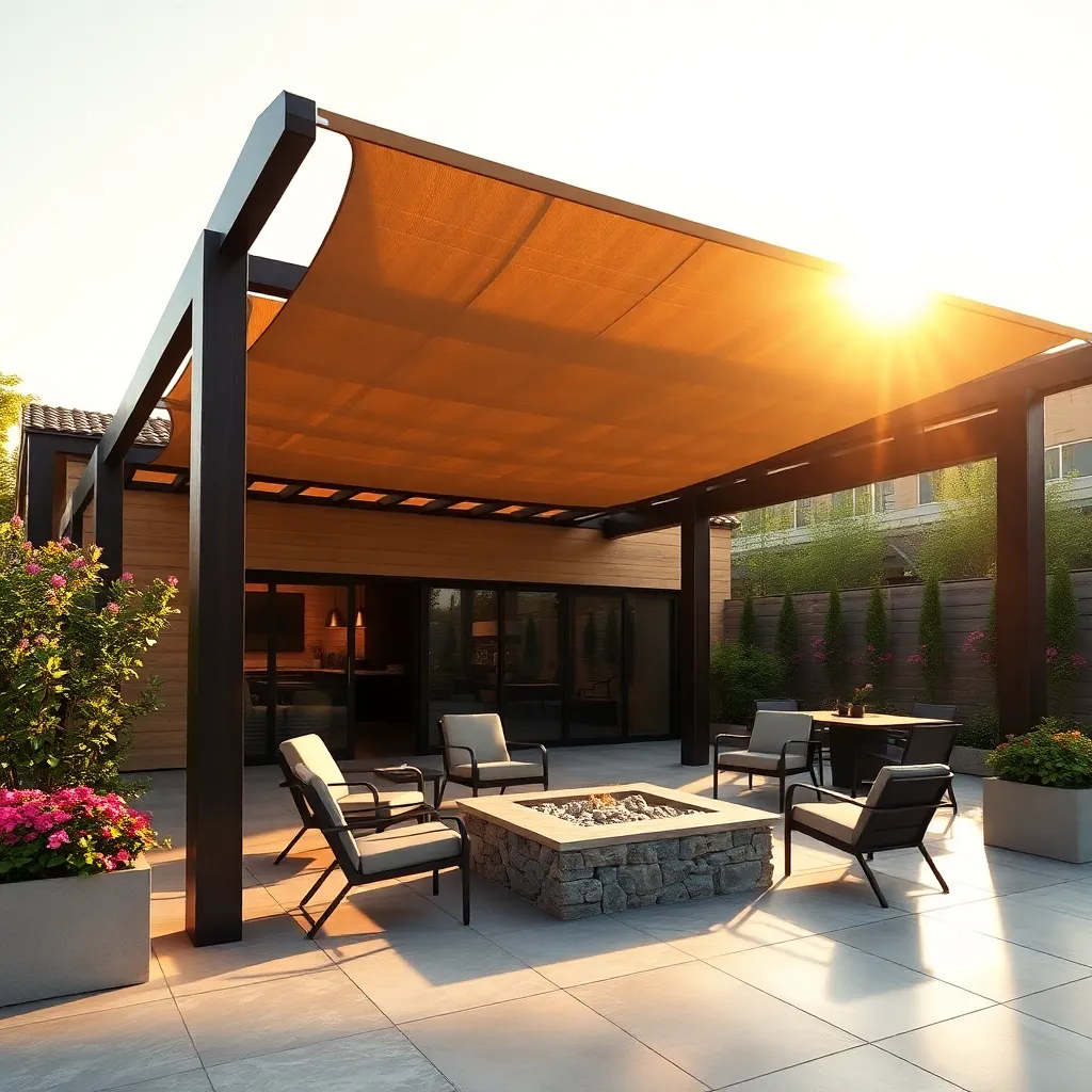 Stylish Pergolas with Modern Flair
