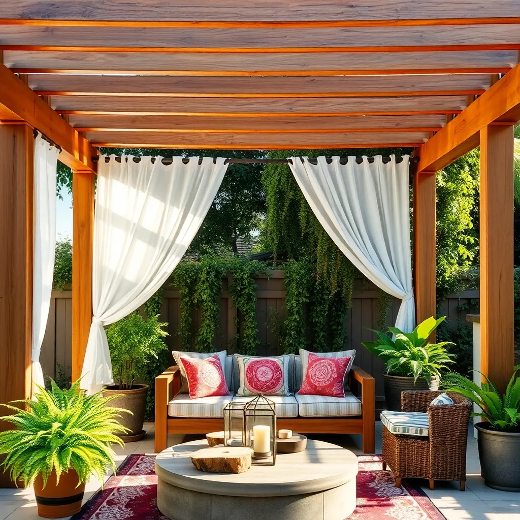 DIY Pergola for Budget-Friendly Shade