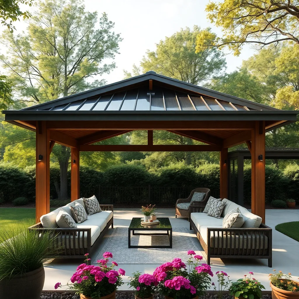 Stylish Pavilions for Year-Round Use