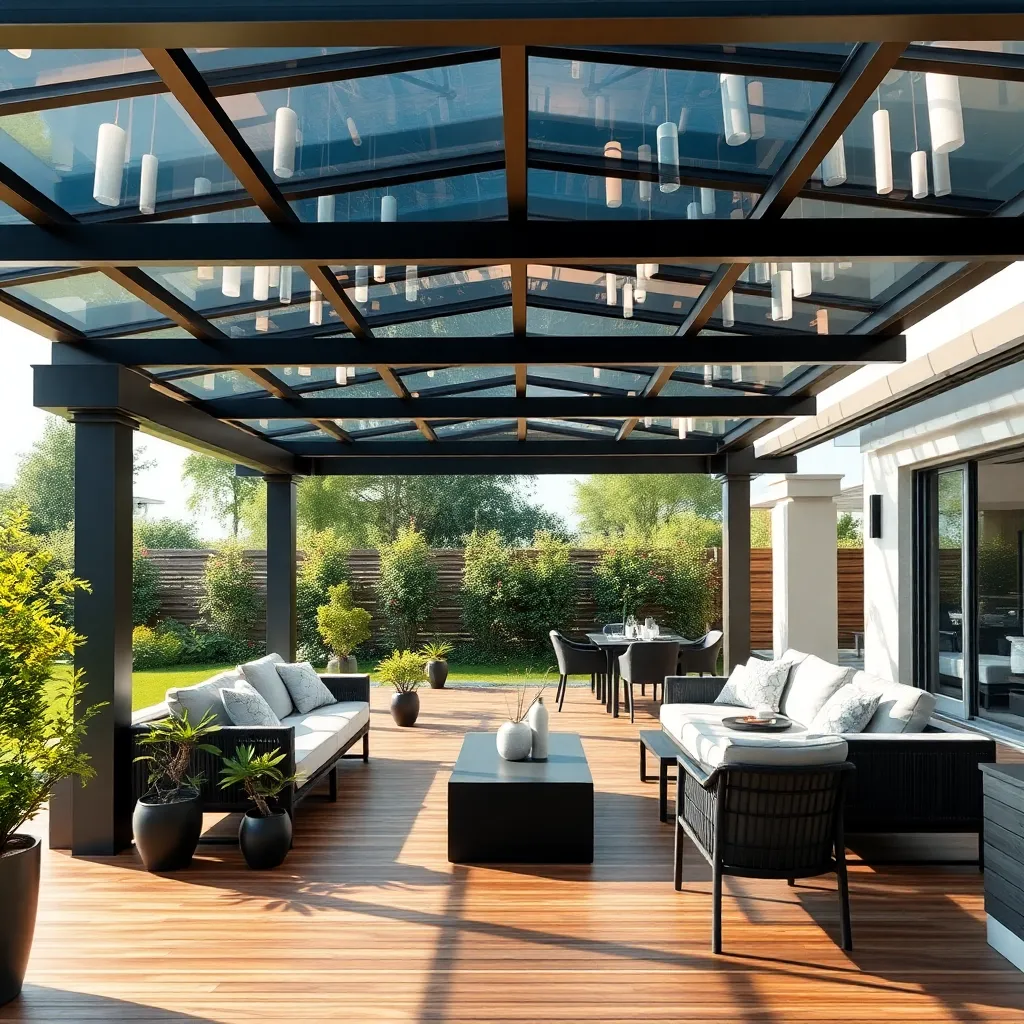 Glass Roofing for Modern Elegance