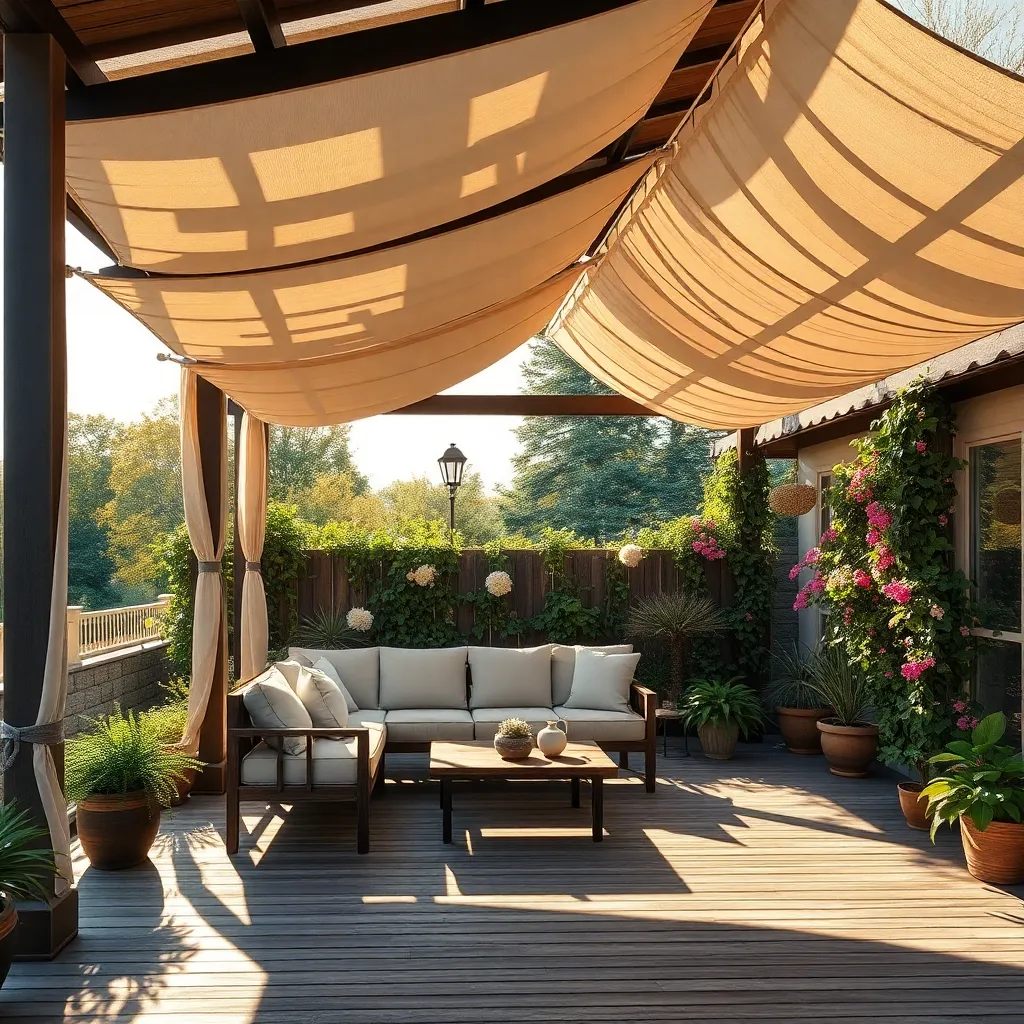 Adding Charm with Fabric Awnings