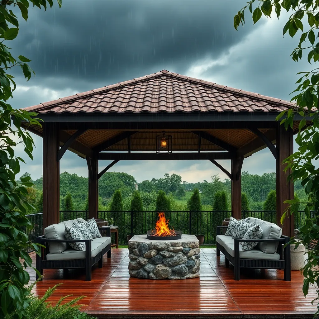 Optimal Roof Designs for Rainfall