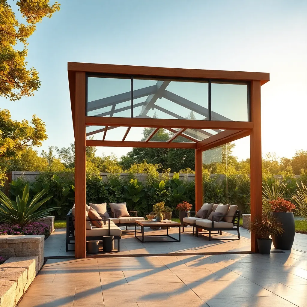 Add Clear Glass Wind Barriers