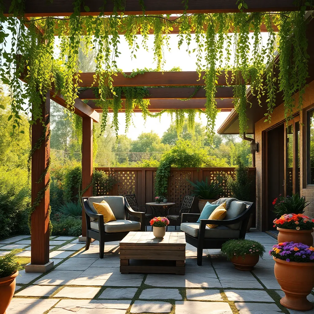 Create Shade With Plant Vines