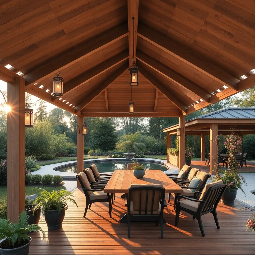 Enhancing Space with Pavilion Roofs