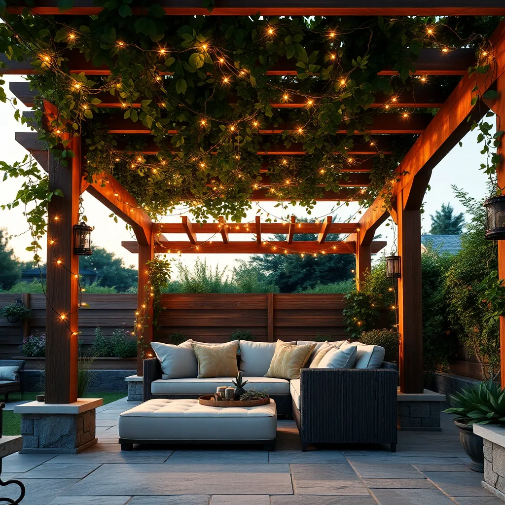 Incorporate Fairy Lights in Foliage