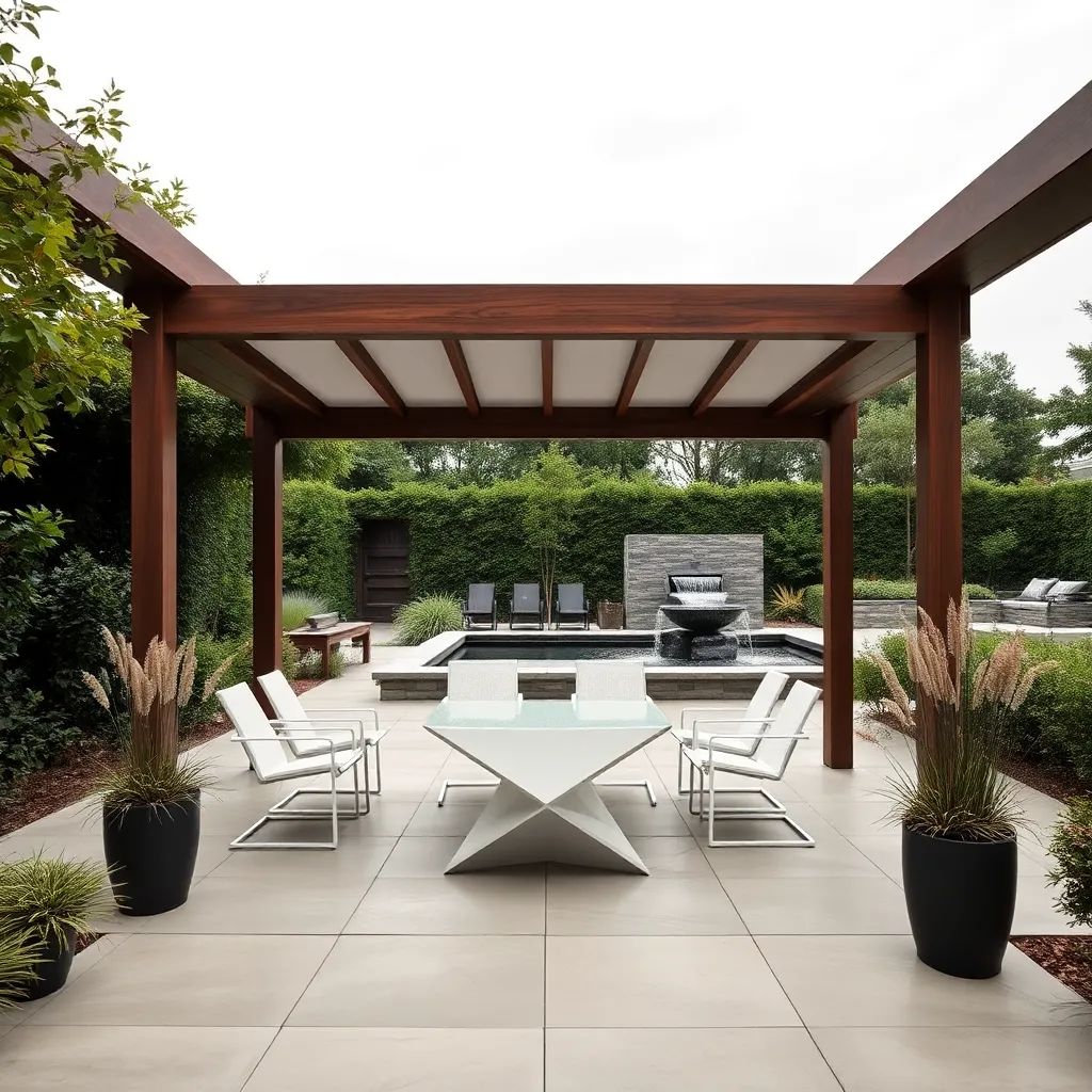 Modern Minimalist Gazebo Structures