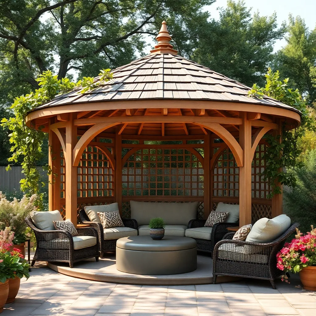 Add Privacy with Lattice Walls