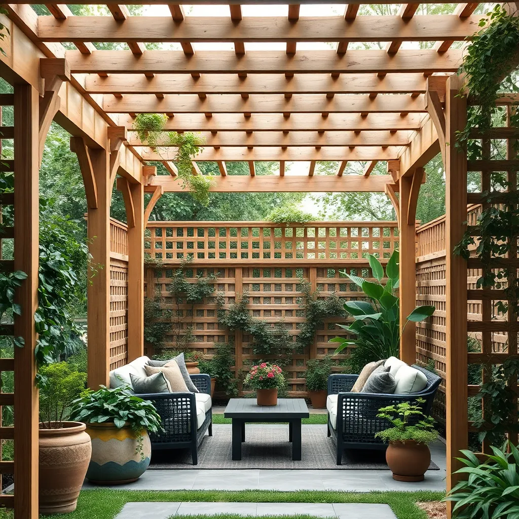 Use Lattice Panels for Privacy