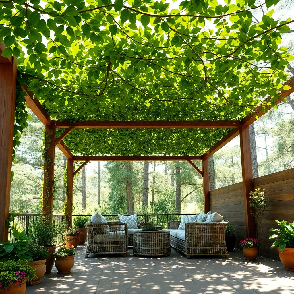 Creating a Natural Leafy Shelter