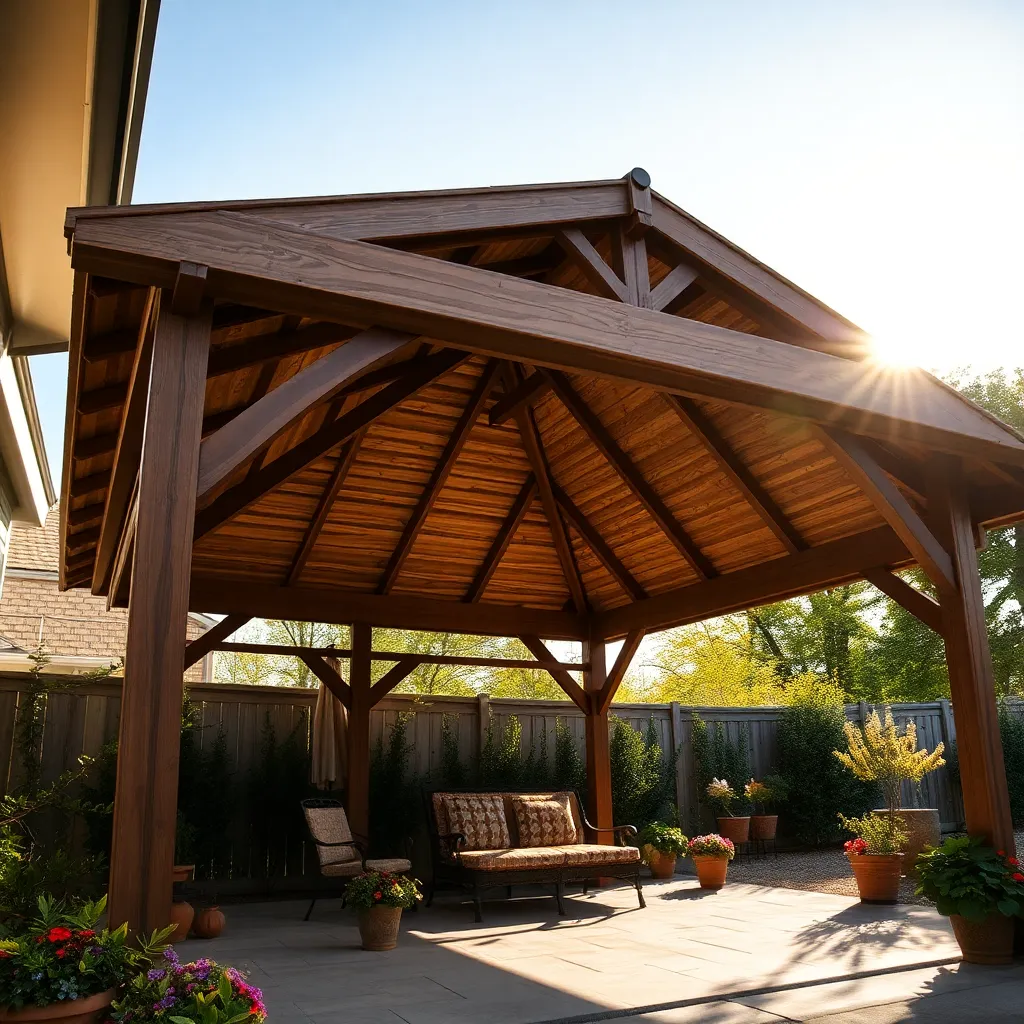 Install Roof Panels and Supports