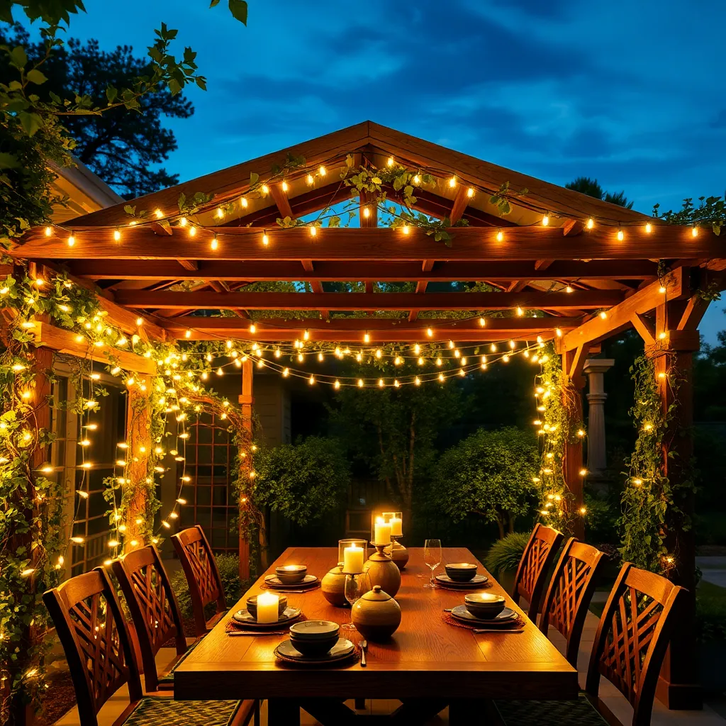 Enhance Ambiance With String Lights