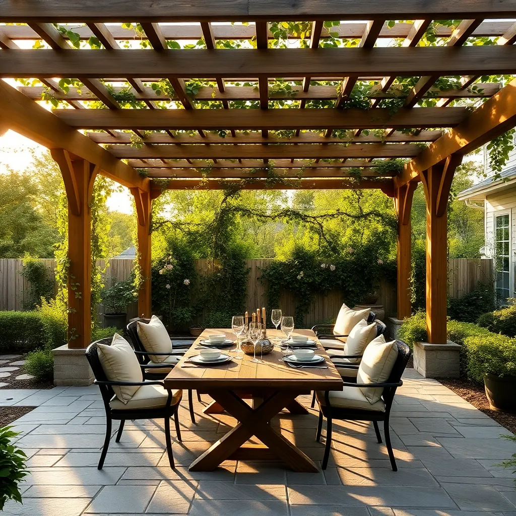 Crafting a Classic Pergola Design
