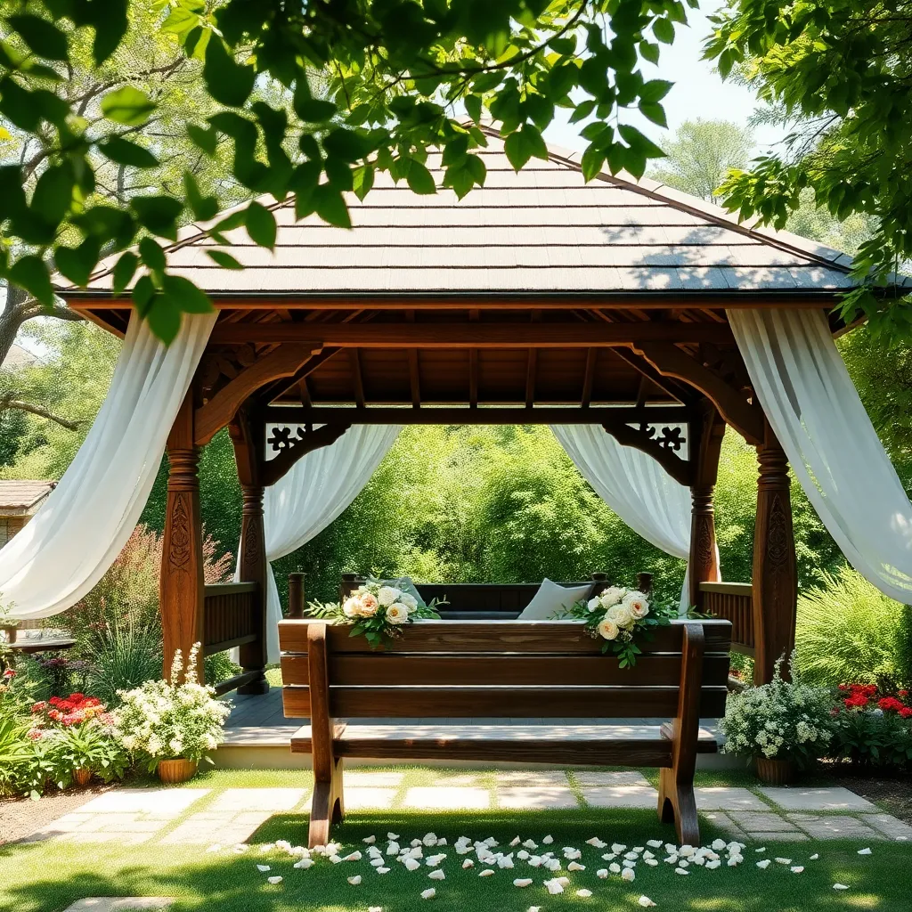 Rustic Wooden Gazebo Styles