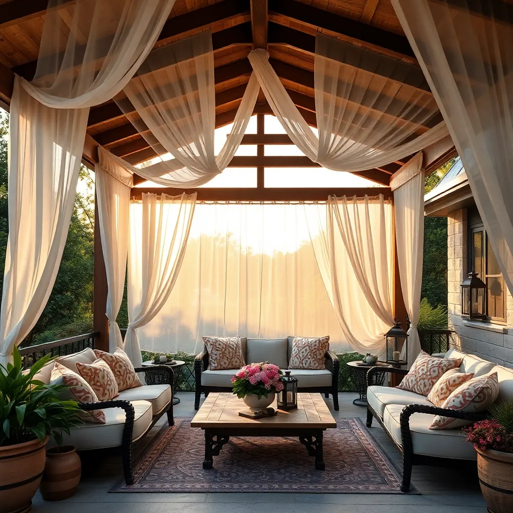 Enhancing Shelter with Outdoor Curtains